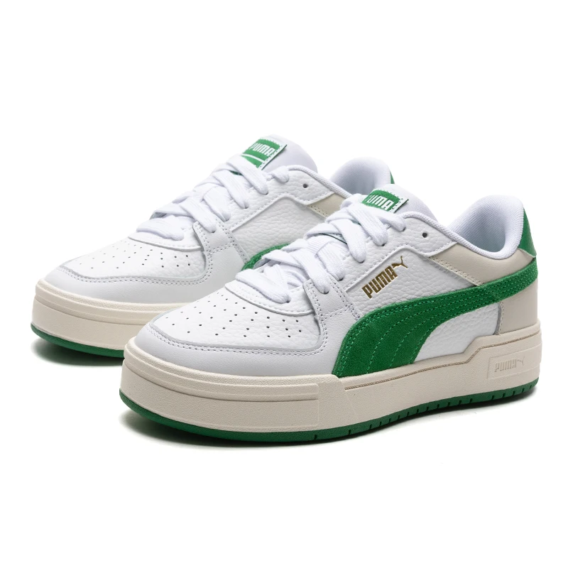 

Puma Sneakers for Men and Women, Low-Top Sneakers, Classic Couple Sports Casual Shoes, Trendy Fashion Thick-Soled White Shoes 387327-10