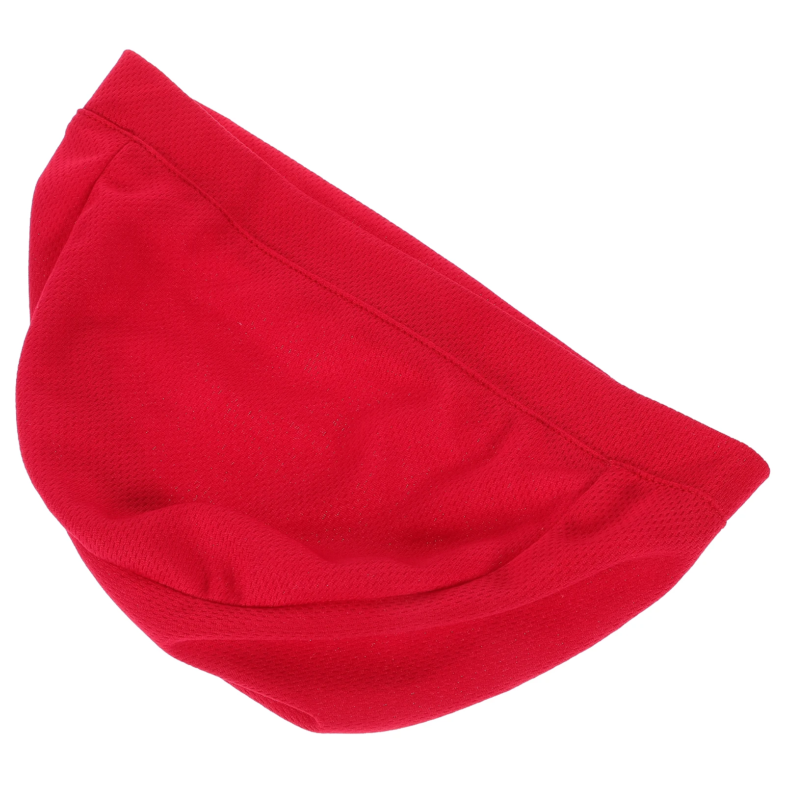 

Summer Windproof Hat Breathable Mesh Cap Red Color Cycling Motorcycle Outdoor Safety Liner Elastic Inner Cap Unisex
