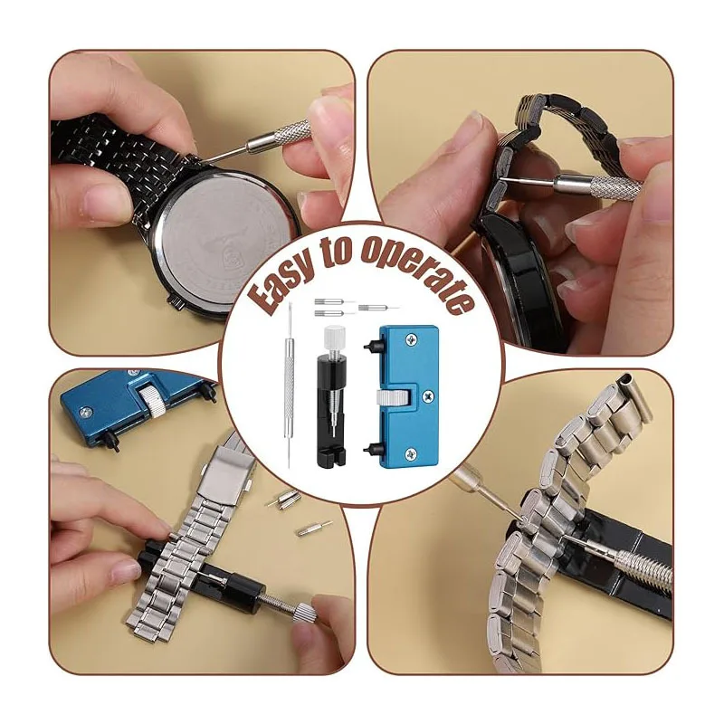 Adjustable Watch Opener Back Case Tool Press Closer Remover Wrench Screw Wrench Repair Kits Tools Watch Battery Remover