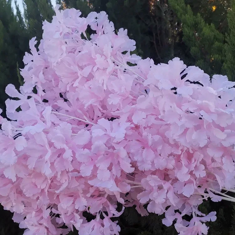 Großpackung Weiße Künstliche Gypsophila-Kirschblütenzweige 50-500 Stück Künstliche Schleierkraut-Blumenstiele für Hochzeitsbogen Brautparty – Detail 6