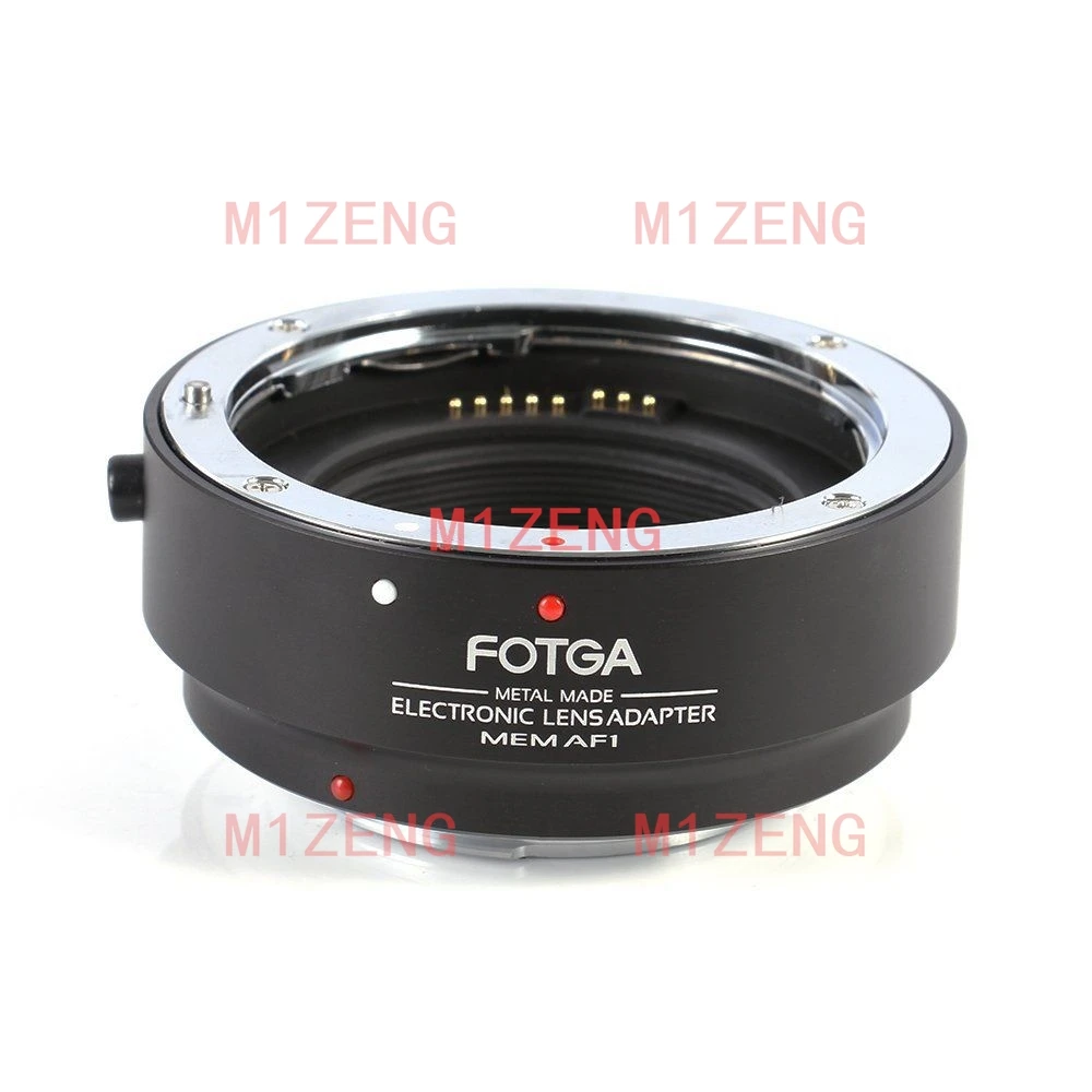 Electronic Auto Focus Lens Adapter Ring for Canon EOS EF Lens to EOSM M3 M5 M6 M10 M50 M100 Camera view 3