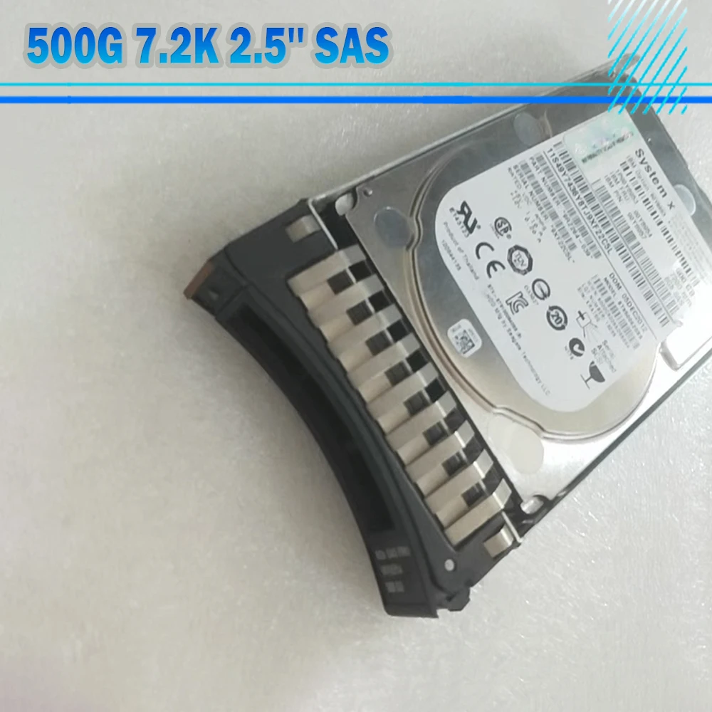 500G 7.2K 2.5'' SAS 90Y8953 90Y8954 X3850X5 Hard disk For IBM  HDD