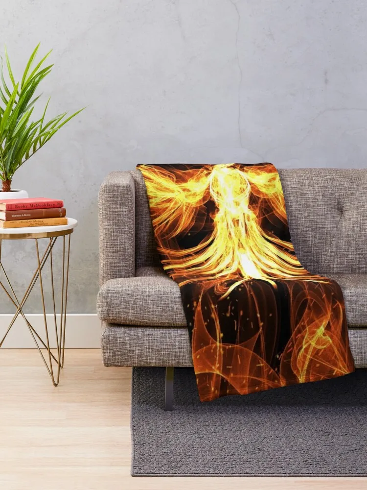 Phoenix Rising Throw Blanket decorative Luxury Thicken Blankets