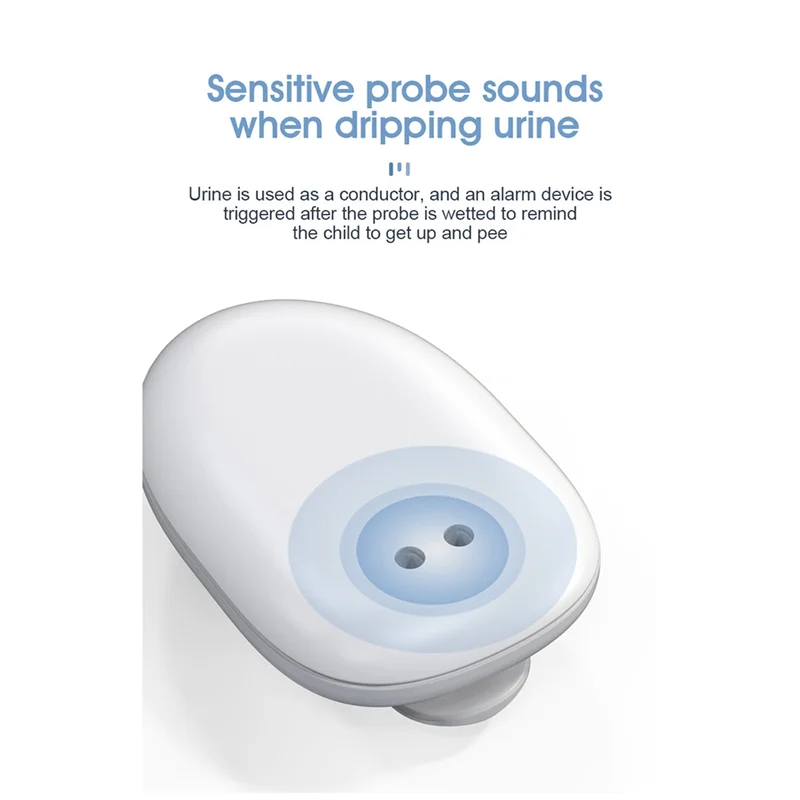 Wireless Bedwetting Alarm 10-20M Range Vibration Reminding Pee Alarm with Receiver for Kids Potty Training Elder Care