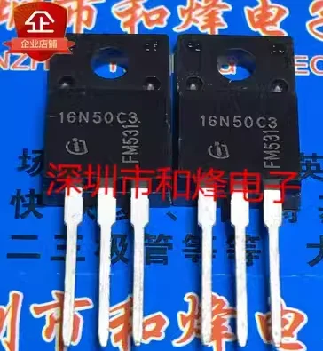 5PCS-10PCS 20PCS 16N50C3 SPA16N50C3 TO-220F 560V 16A Original On Stock Quick shipping