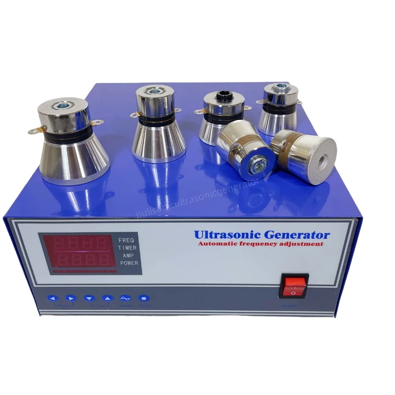 産業用超音波電源制御ボックス 25Khz 1000W 浸漬型トランスデューサ超音波発生器