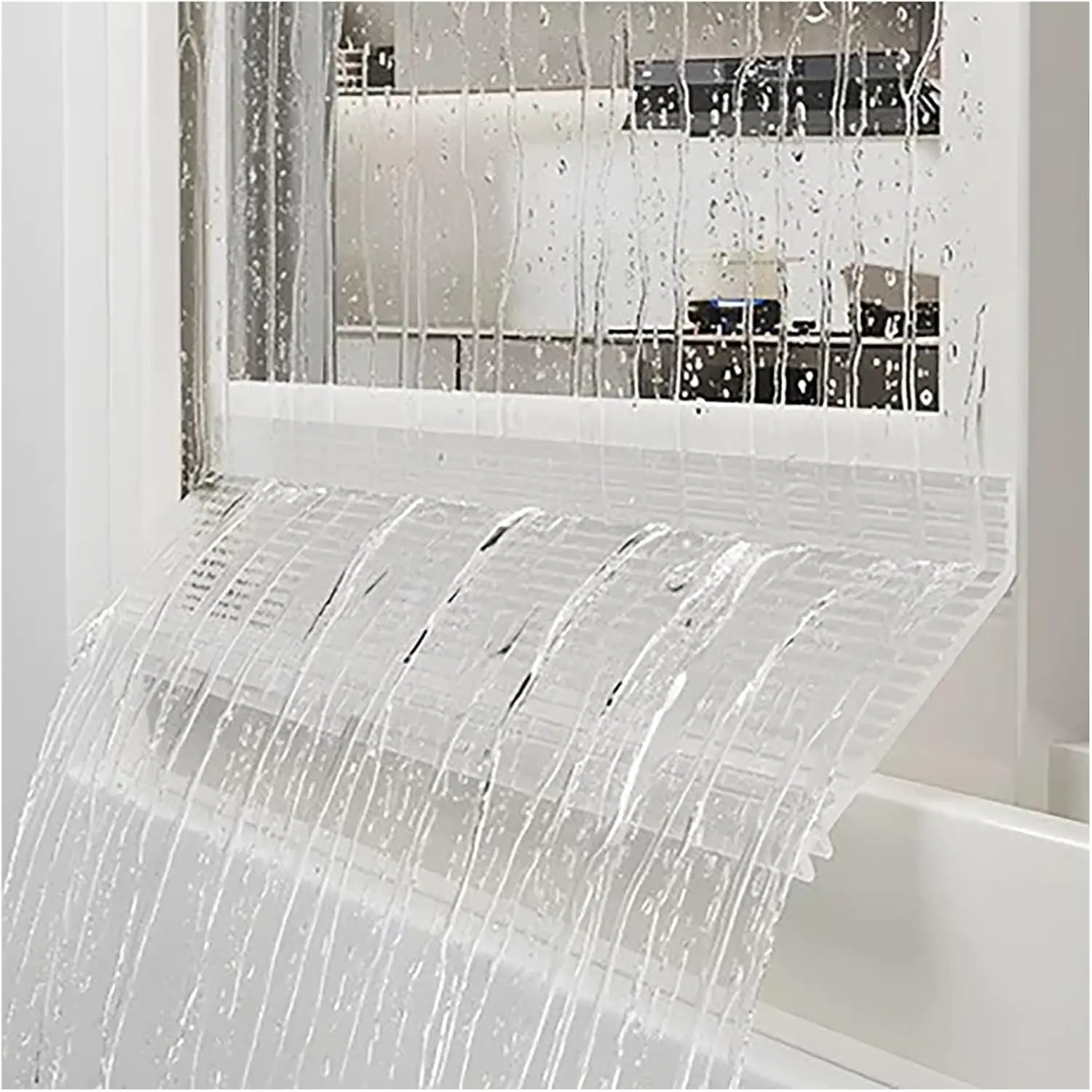 1PC Self-Adhesive Rain Drip Guard, Outdoor Window Rain Deflector/Edge Diverter, Weather Stripping Water Barrier