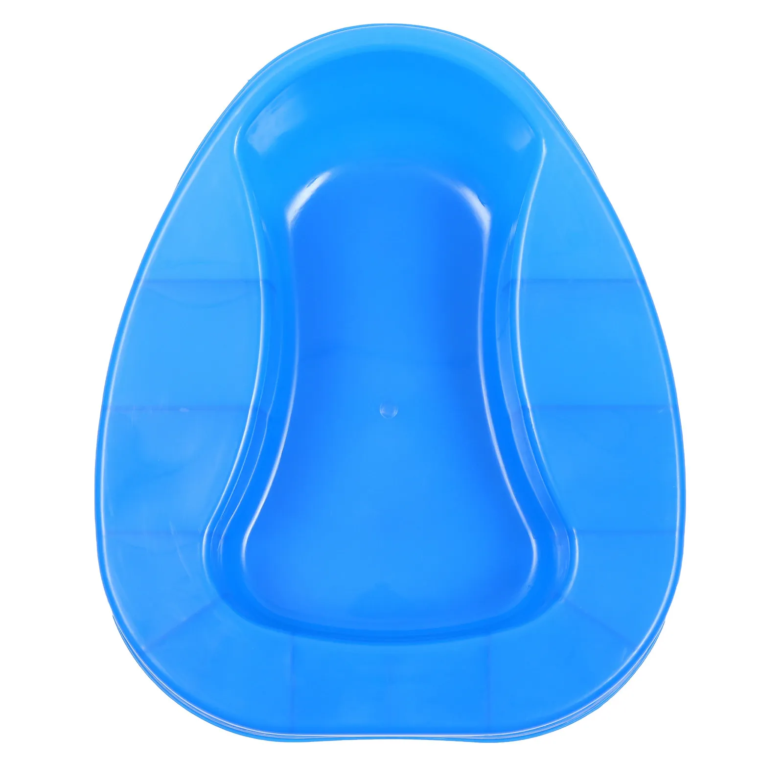 

1Pcs Plastic Bedpans Thickened Bedpan for Elderly with Strong Compression Resistance Integrated Molding Safe Squatting Pan