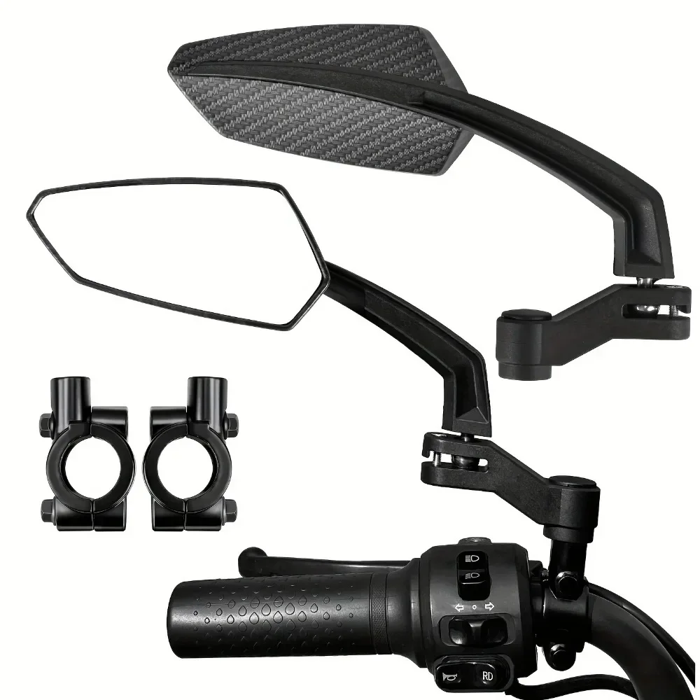 AliExpress ECIOSL 360° Rotatable Wide Angle Bike Rear View Mirror Universal Handlebar Safety Glass for Bicycles E-bikes