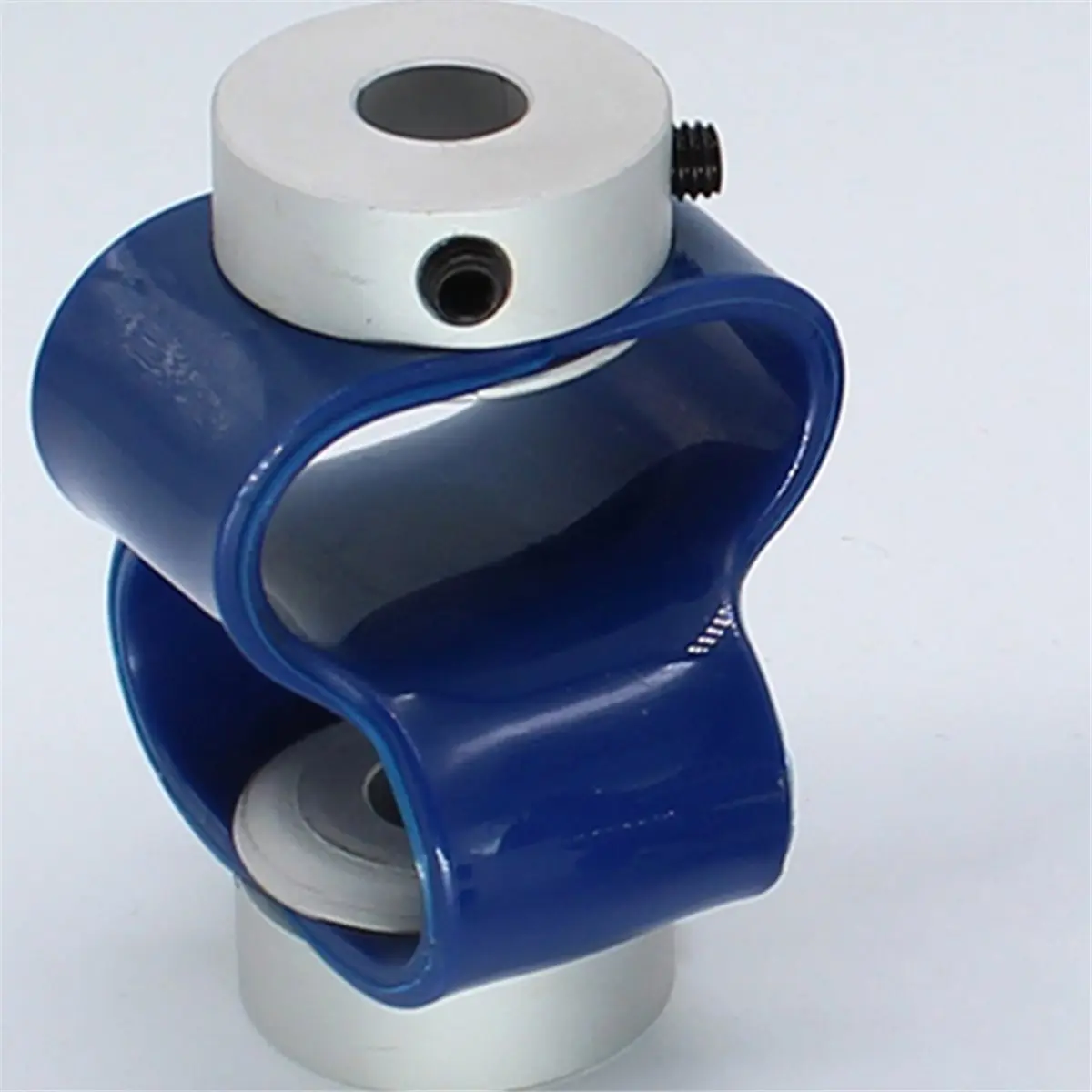 Multi-use Gear Double Loop Couple Flexible Alumnum Alloy Encoder Coupling 8-Shaped Connector