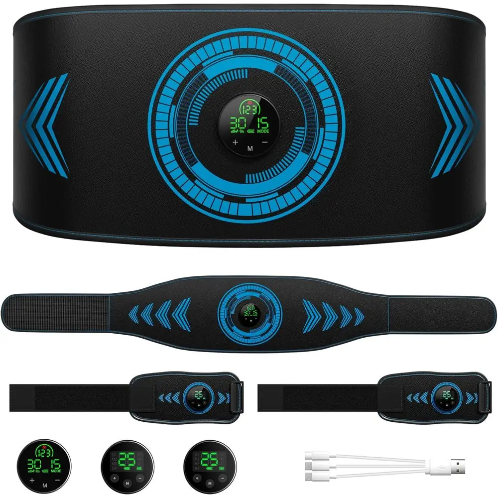 

Muscle Stimulator for ABS, Toning Trainer for Abdominal, Arms, and Legs, Strength Training Equipment for Men and Women