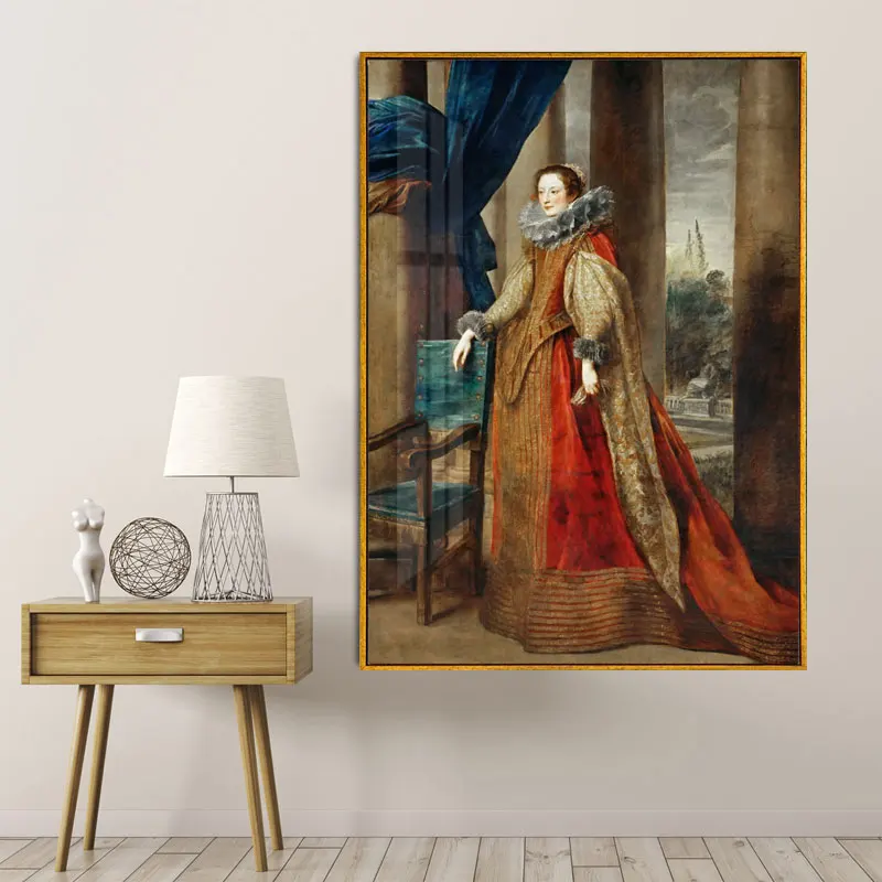 

Canvas Prints Vigee Lebrun《Portrait of a Woman》Famous Oil Painting Classic Wall Art Artwork Decorative Picture for Room Home Dec