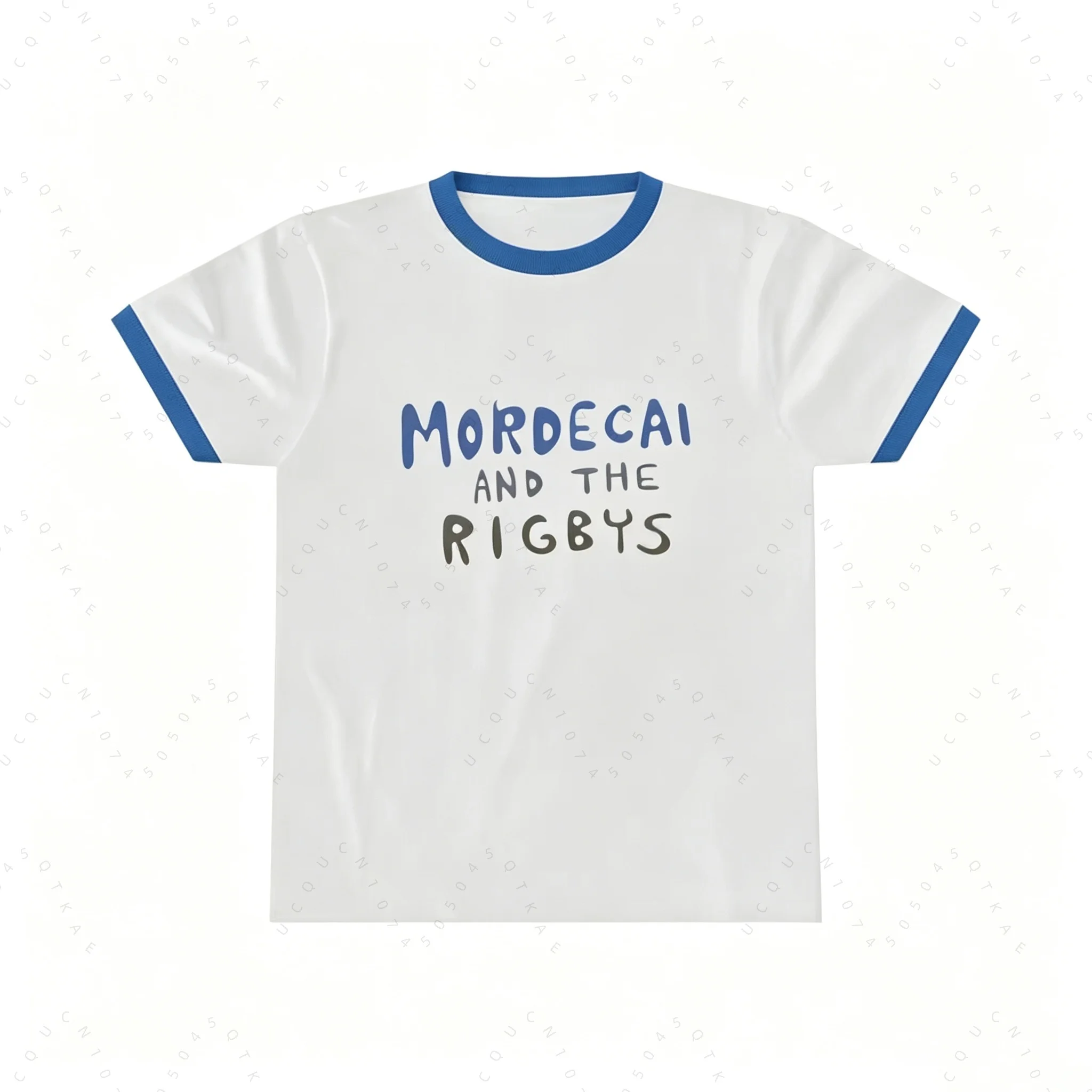 Mordecai and the Rigbys Ringer T-Shirts TV Serie Graphic Tee Funny TV Show Cartoon Unisex Cosplay TShirt Streetwear Men Clothing