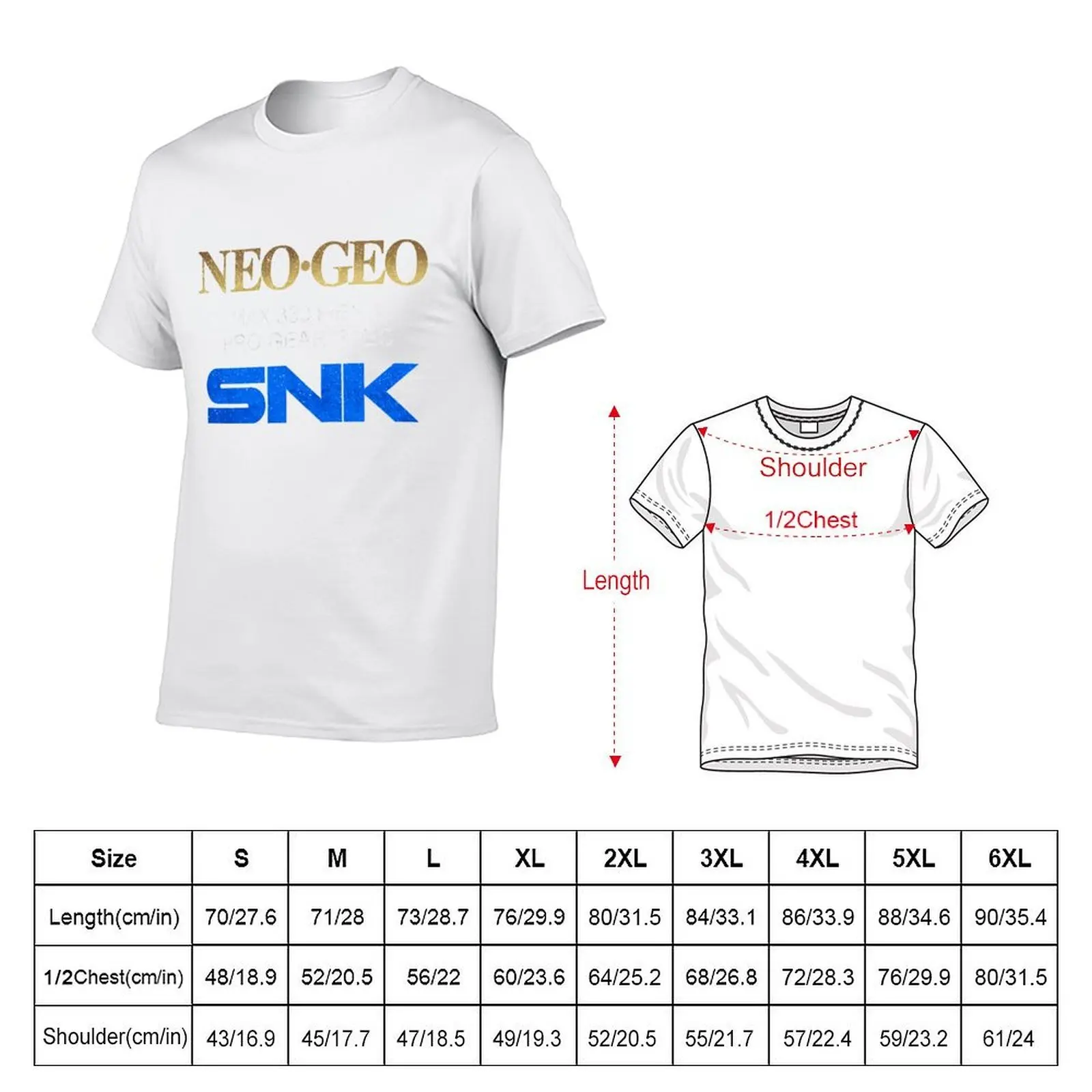Neo Geo Pro Gear Spec Gold Retro Design T-Shirt cotton t shirts man 100% funny t shirts man T-Shirt