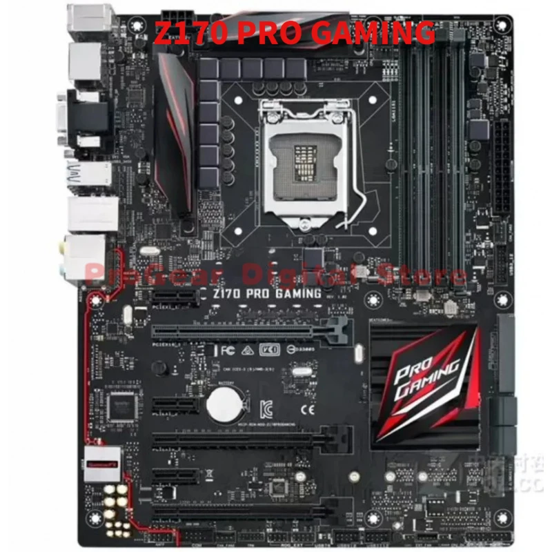 

Used for ASUS B150 PRO GAMING / Z170 PRO GAMING LGA 1151 ATX DDR4 Motherboards Supports Intel 6th/7th Gen i7/i5/i3 CPU