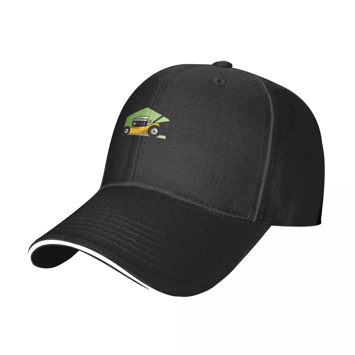 Lawn Enforcement Officer, Lawn Mower, green grass Baseball Cap New In Hat Mountaineering Boy Women's