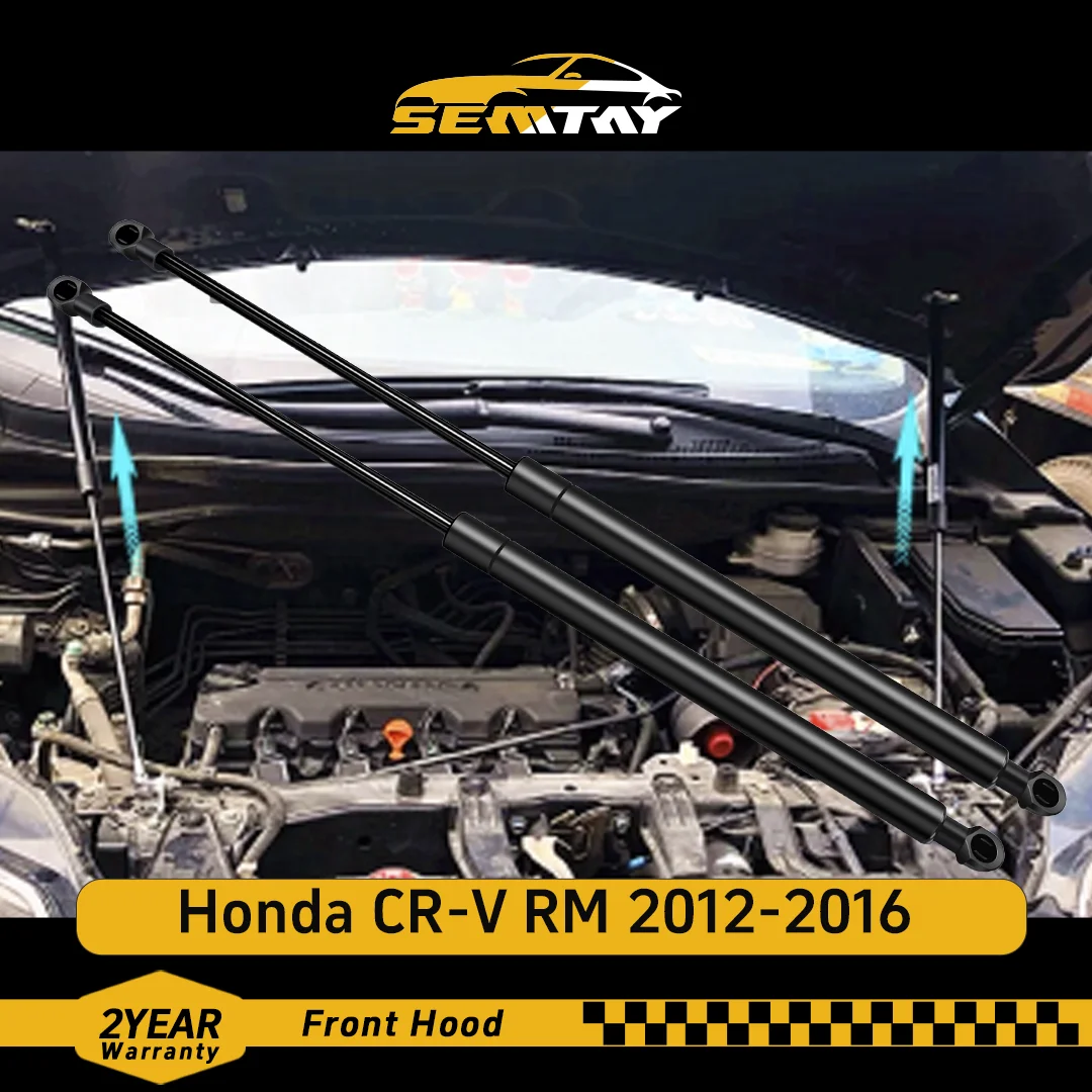 

SEMTAY Hood Struts for Honda CR-V RM 2012-2016 Bonnet Lift Support Shocks Dampers Compatible Auto Accessories Car Parts