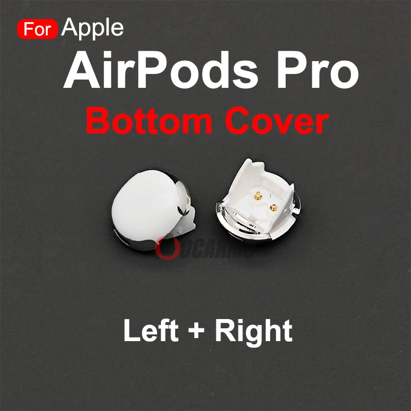 Earphone Complete Housing Case Shell Bottom Charging Contact Point Replacement Parts For Apple AirPods Pro