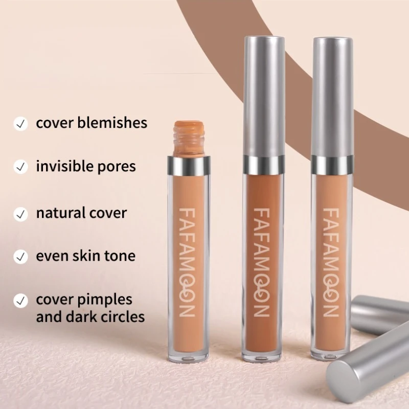 Correcteur monochrome pour embellir et éclaircir le correcteur de maquillage naturel longue durée 8 couleurs pour l'acné et les cernes noirs