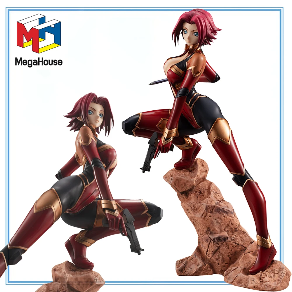

100% Original in Stock MegaHouse G.E.M. Code Geass: Fukkatsu No Lelouch Kouzuki Kallen Pilot Suit Ver. Collection Series
