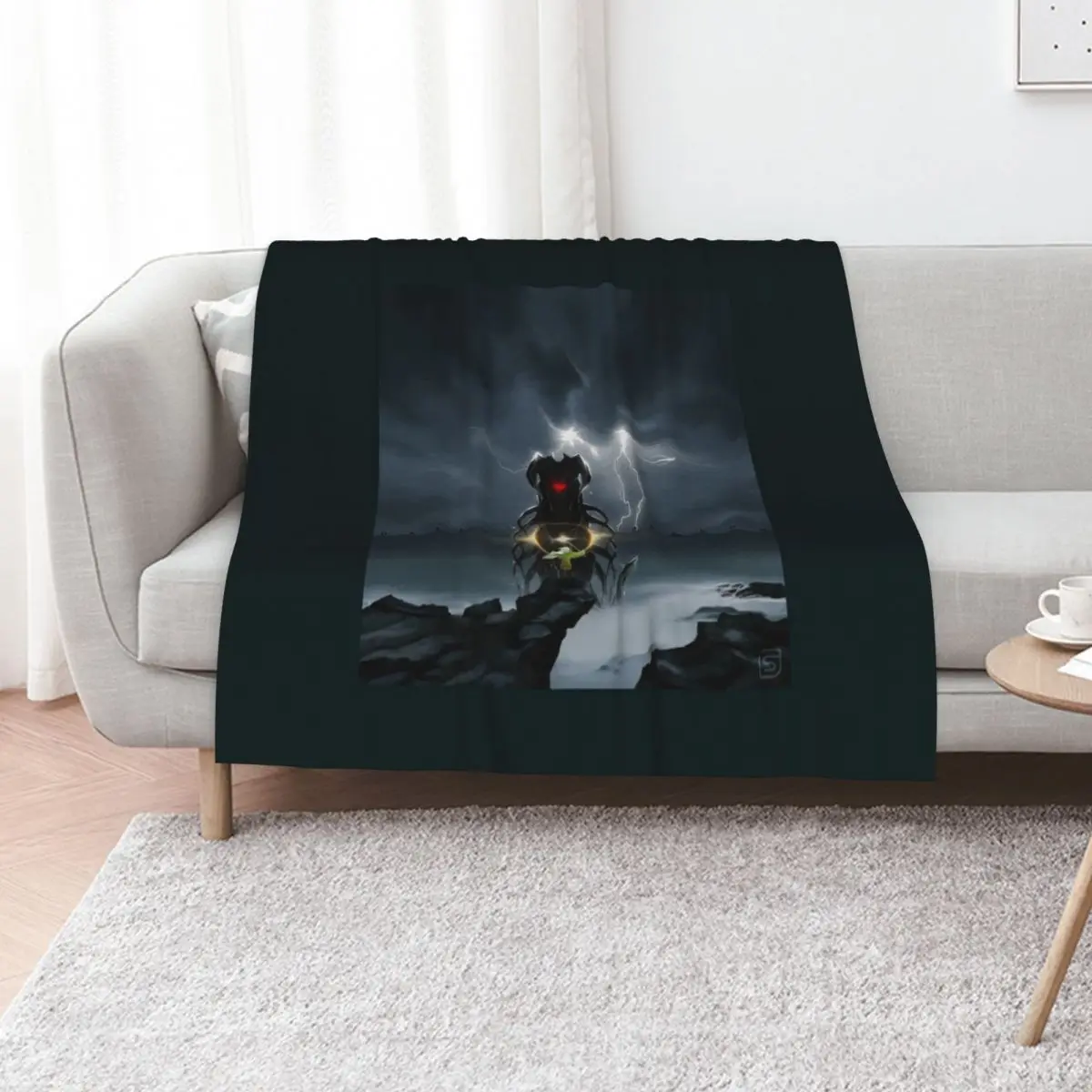 

SkyInspired DARK DRAGON33 Throw Blanket Decorative Throw Travel Sofa Throw wednesday Blankets