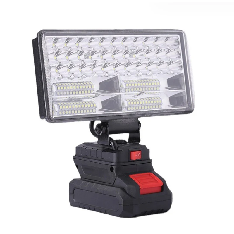 For Makita 18V Li-ion Battery LED Work Light 3/4 Inch Flashlight Portable Emergency Flood Lamp Camping Lamp