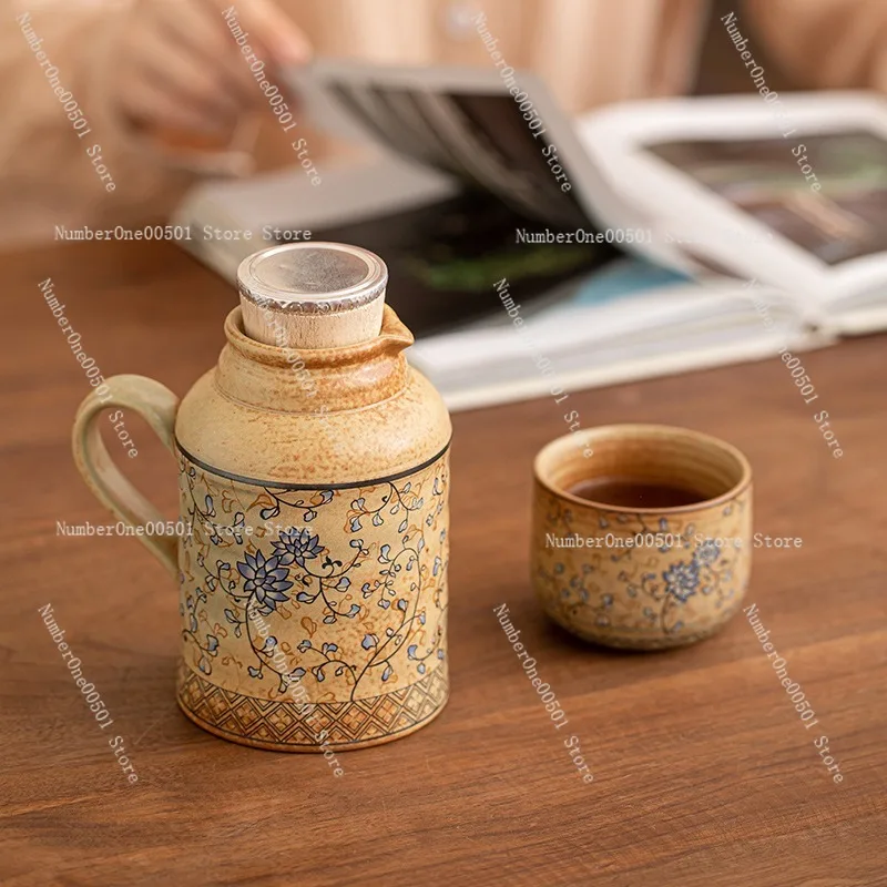 theiere-en-poterie-ancienne-lotus-torsade-ensemble-d'infuseur-a-the-retro-service-a-the-isole-en-ceramique-avec-tasses