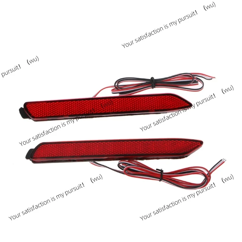 2Pcs LED Rear Bumper Reflector Spotlight Fog Tail Stop Brake Lights Reflective Lamp for toyota Camry Innova Lexus