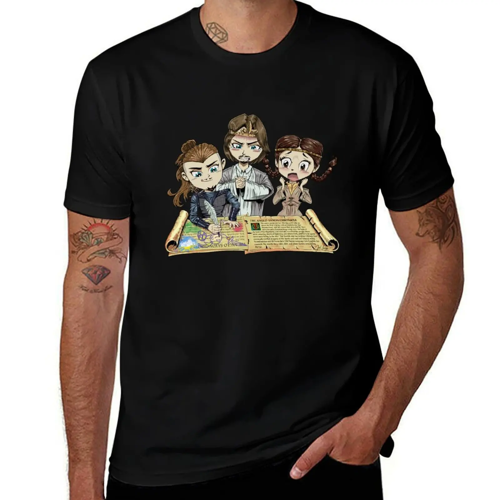 

The Chronicles TLK Chibi T-Shirt printed t shirts for man man t shirt heavy cotton T-Shirt
