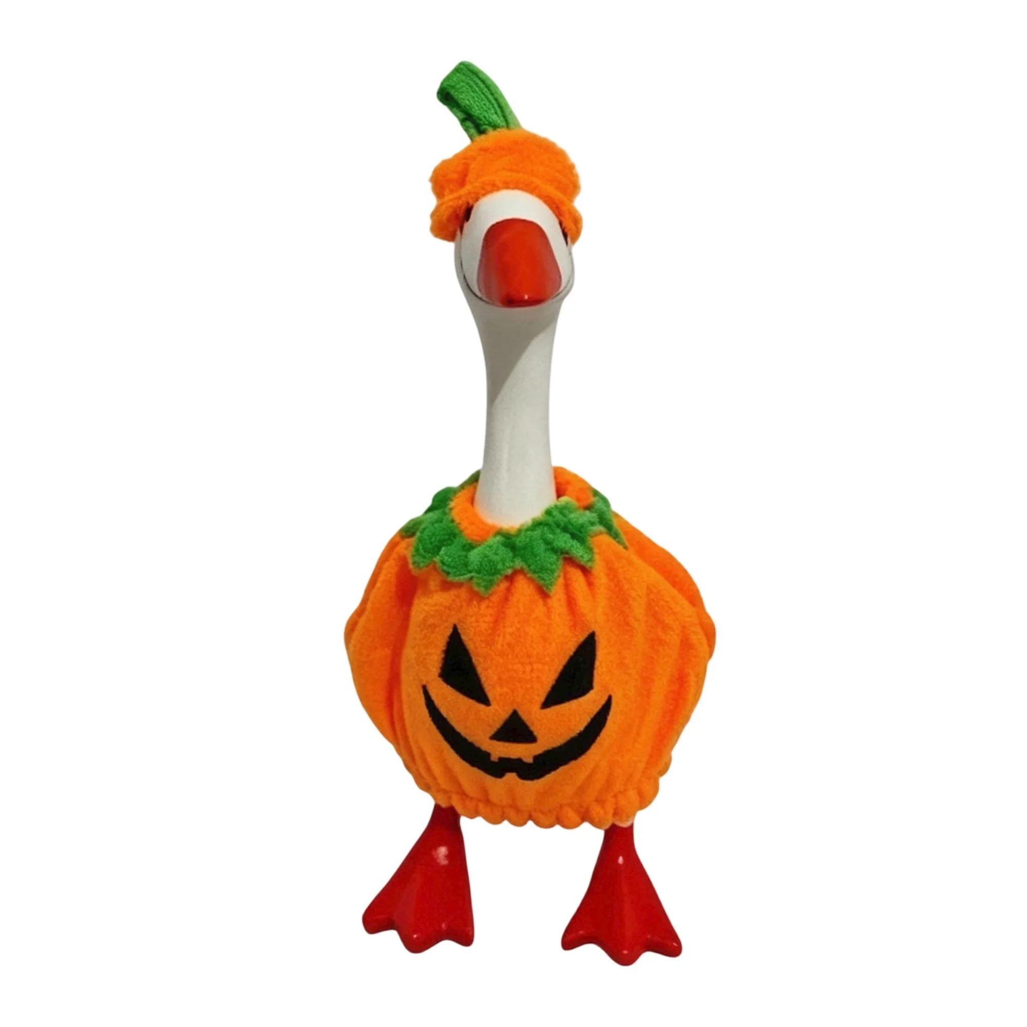 7 in Goose Halloween Outfits Pumpkin Costume with Hat 2 Pcs Set