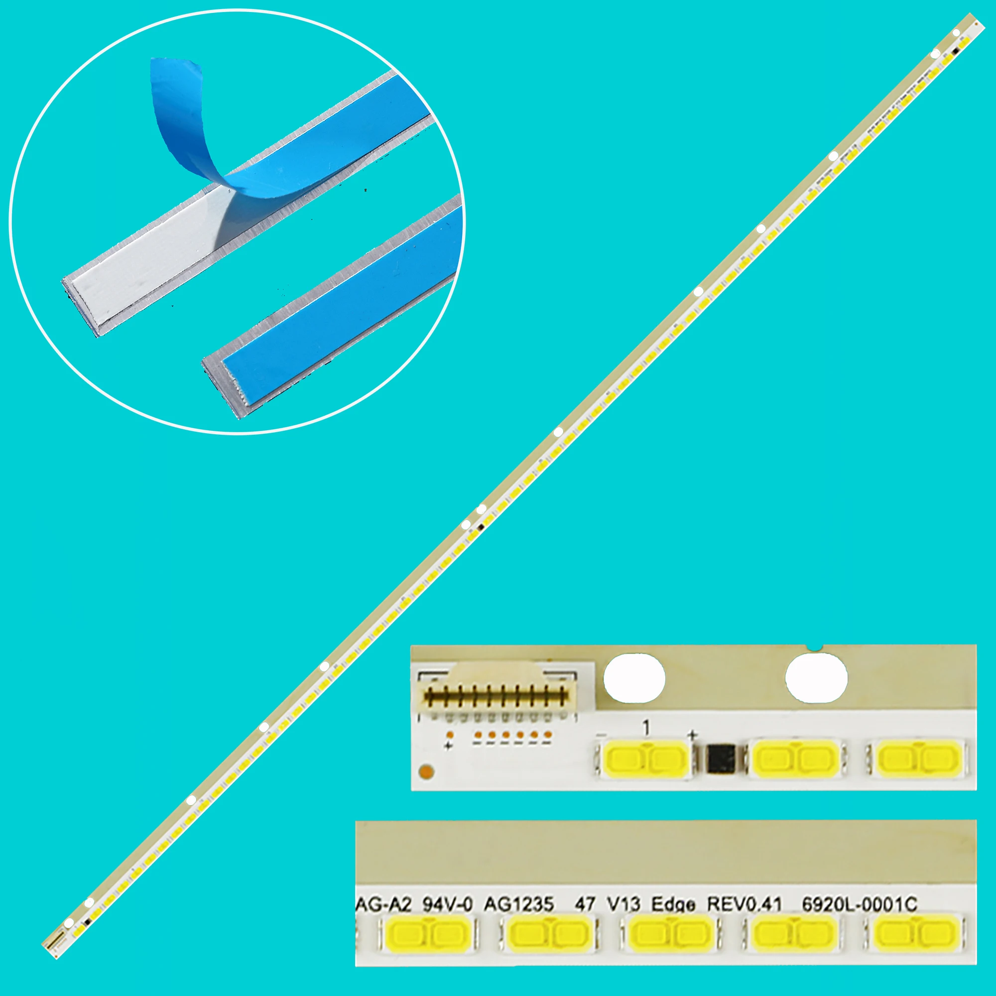 

1/5/10 set LED strip For 47LA643 47PFL5028T/60 47PFL5038K/12 6922L-0065A 47E610G 47E600Y 47E30SW 47CE923 6917L-0117A 47LA641