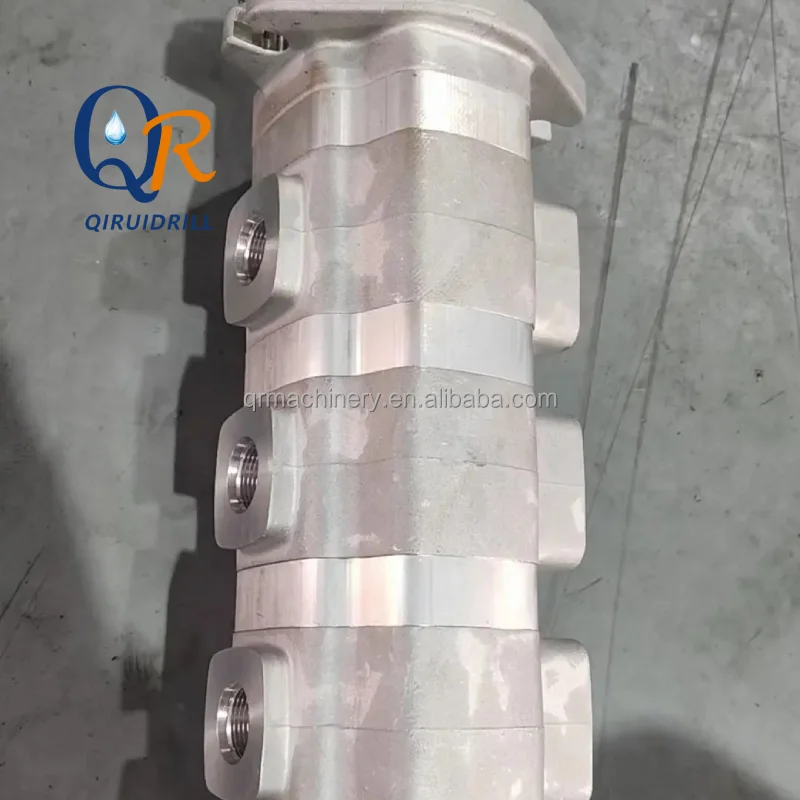 Bulk Supply Three Stage Gear Hydraulic Pump Durable Replacement Hydraulic Oil Pump For Building Construction Equipment