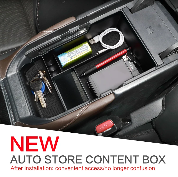 Smabee for Mazda CX-30 CX30 2020 -2026 with Wireless Charging Console Armrest Storage Box Tray Organizer Accessories Tidying