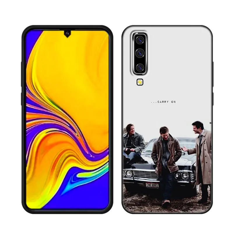 Supernatural Tv Show Phone Case For Samsung Galaxy A13 A22 A32 4G A53 A73 5G A21 A30 A50 A52 S A12 A23 A31 A33 A51 A70 A71 A72