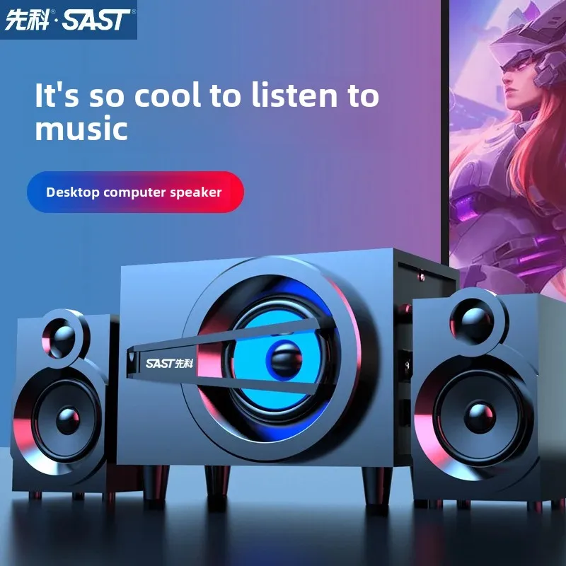 Компьютерный динамик Pioneer, домашний настольный ноутбук, Super Bass Cannon, мобильный Bluetooth, высокое качество звука, маленький динамик