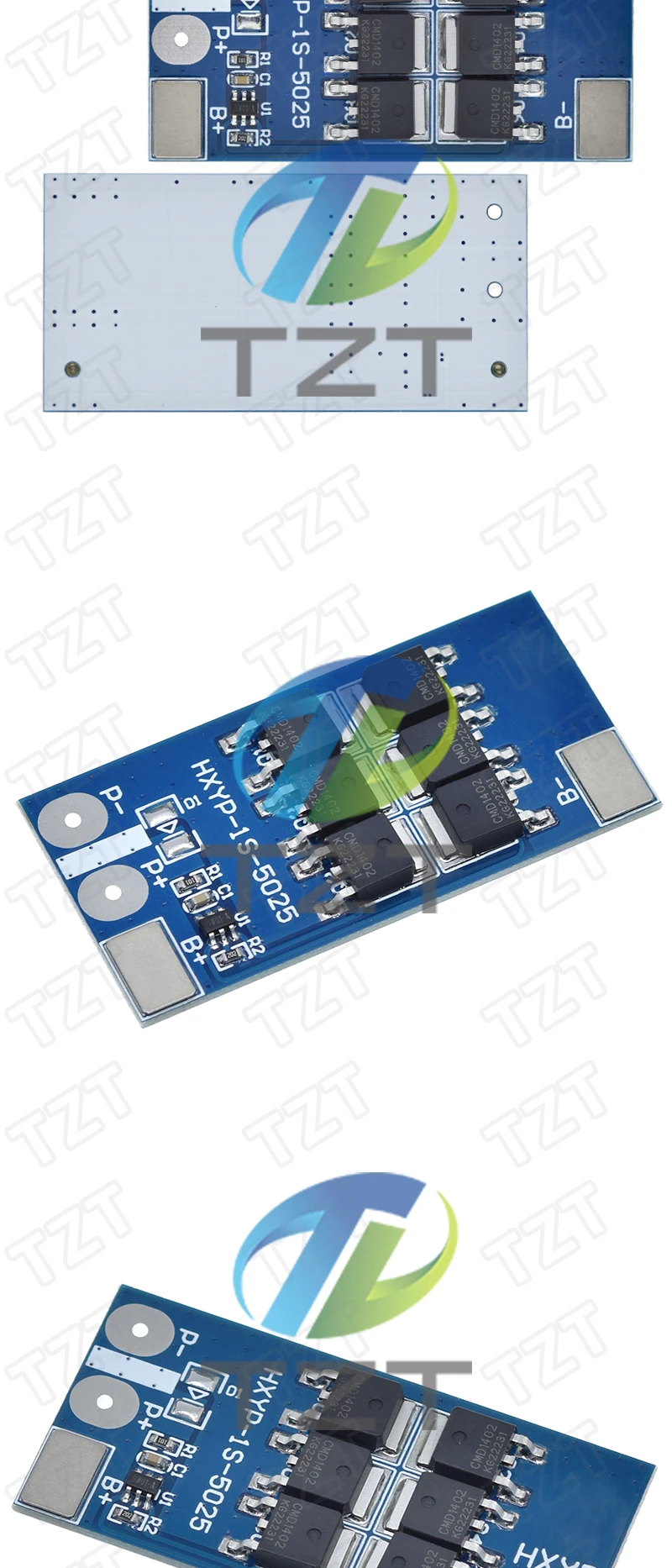 TZT 1S 3.2V 3.7V 24A LiFePO4 Li-Ionen-Lithium-Batterie-Schutzplatine BMS PCB PCM Zellenpack Überlade- und Tiefentladungsschutz – Detail 5