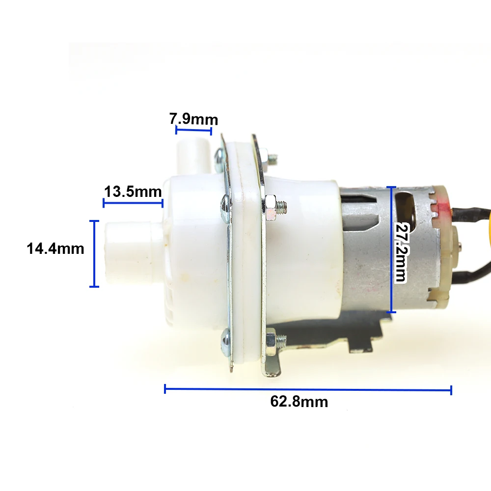 

Мини-отцентровый водяной насос с магнитным приводом постоянного тока 14,4 В 15 В 18 В 24 В с высокой скоростью расхода циркуляционный водяной насос диспенсер для воды