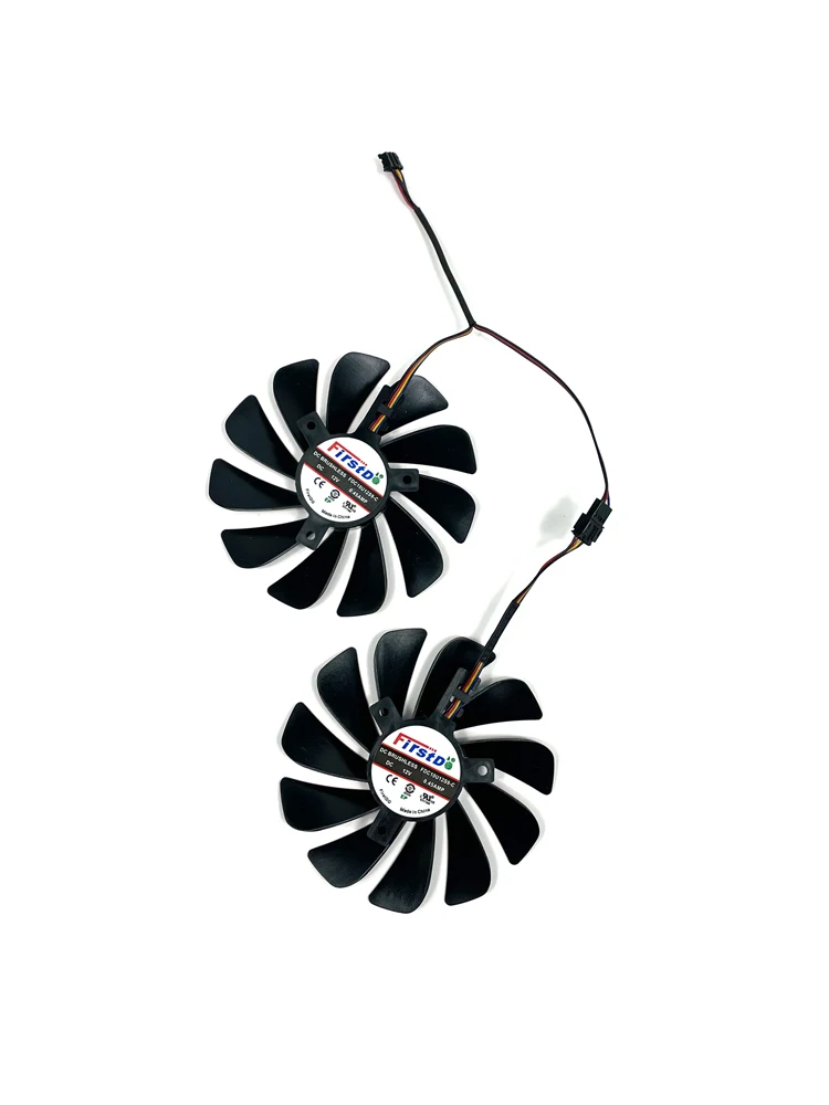 Brand new 95MM 4PIN FDC10U12S9-C RX 5700 XT GPU fan for XFX 5600XT RX 5700 5700XT graphics card cooling fan