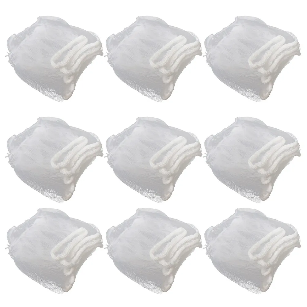 

300Pcs Drainage Filter Nets Premium Flexible Mesh Rubbish Filter Net for Kitchen Sink Strainer Bag Easy Removal Discard After