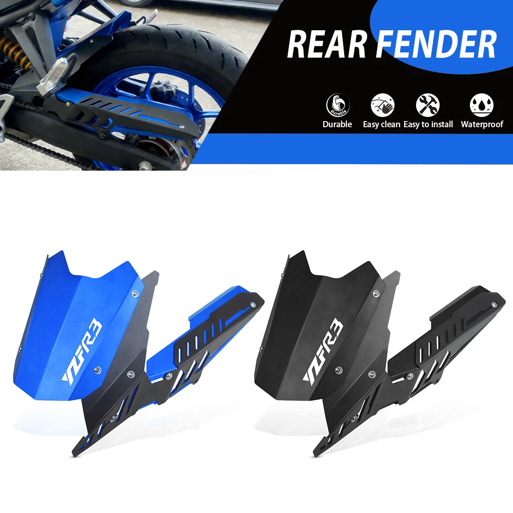 

FOR YAMAHA MT03 MT25 MT-03 MT-25 YZFR3 YZFR25 YZF R3 R25 2015-2026 Motorcycle Rear Fender Mudguard Mudflap Splash Guard Cover