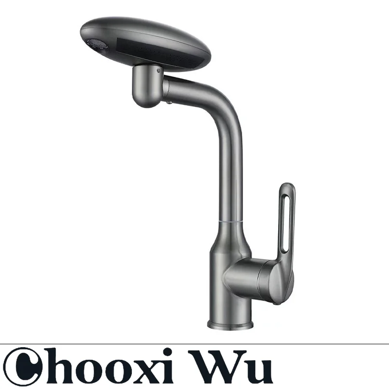 CHOOXIWU-UFO faucet bathroom kitchen splash-proof faucet toilet countertop basin hot and cold water faucet faucet accessories