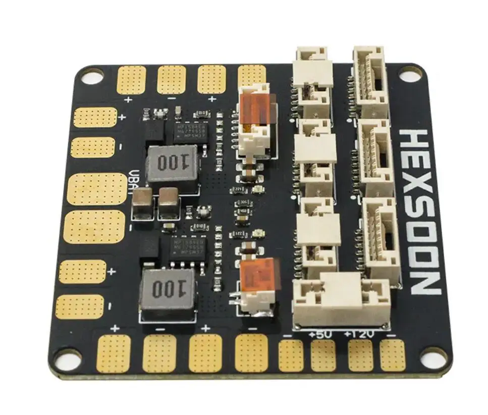 

HexSoon 40A Power Distribution Board 3-6S 40AX6 PDB For RC Model