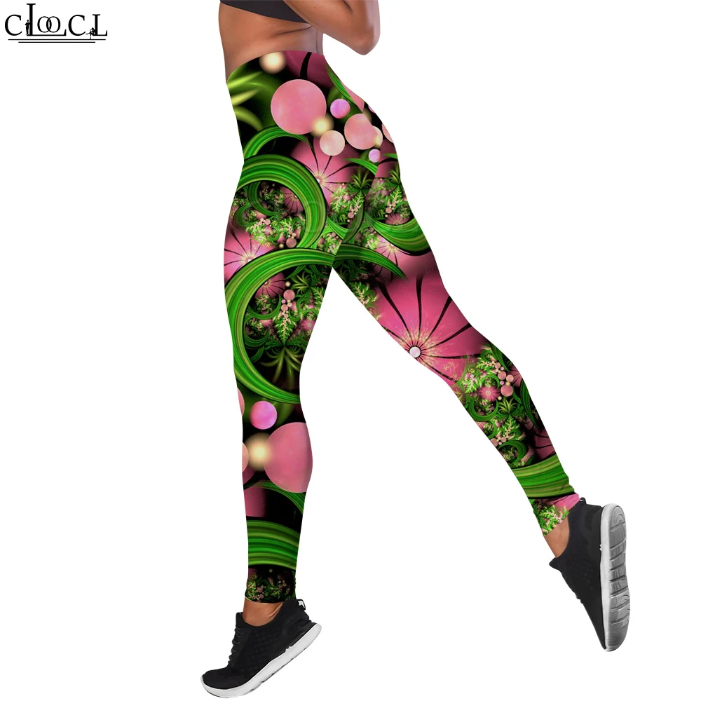 CLOOCL – Leggings sans couture pour femmes, beau motif papillon, vêtements d'entraînement, taille haute, pantalon de Fitness, nouvelle collection