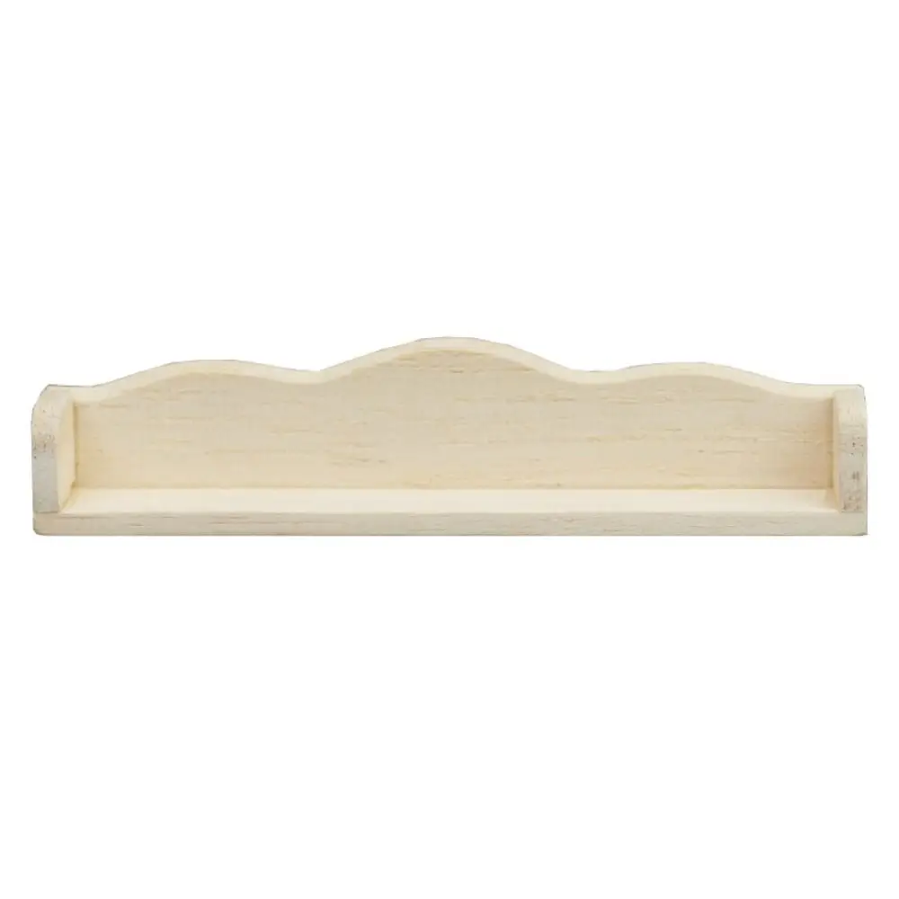 Estante de almacenamiento de madera para casa de muñecas, muebles para muñecas en miniatura 1:12, armario de pared de madera en miniatura, estante de almacenamiento, decoración para casa de muñecas