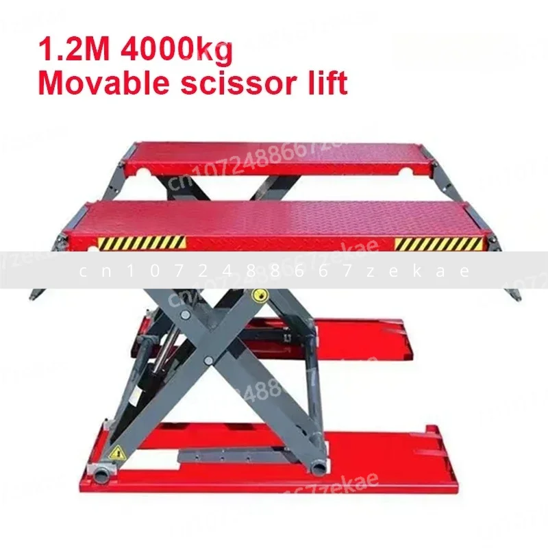 سعر المصنع 4000 كجم 1.2 م/1.4 م/1.6 م/1.8 م مقص هيدروليكي متنقل للسيارة رافع مقص متحرك للبيع