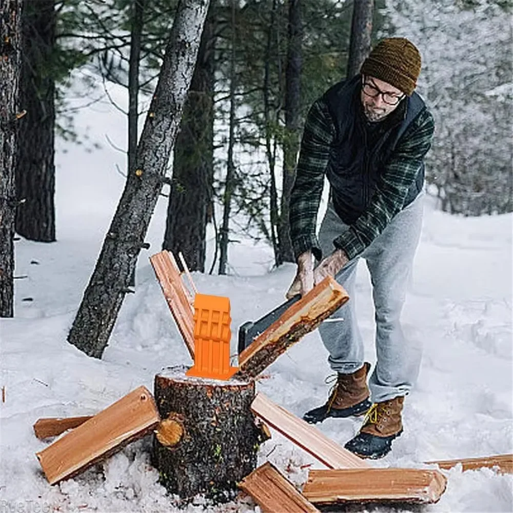 

Mini Tools Wood Splitter Tool Efficient Firewood Kindling Splitter Wood Splitting Tools Practical Cast Iron Wood Log Splitter