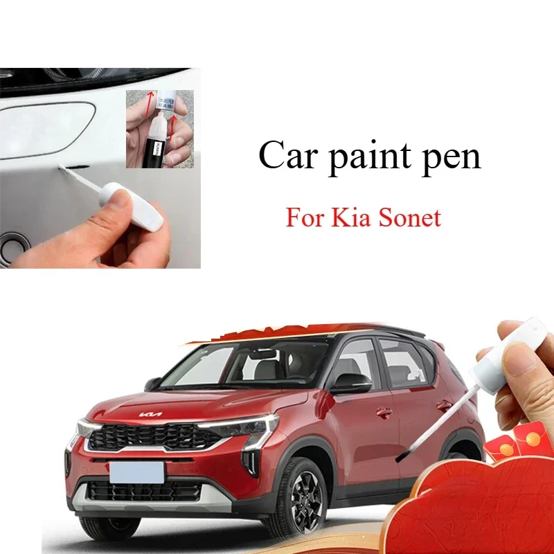 Para Kia Sonet refinish pen blanco perla aurora negro saltando rojo especial Kia Sonai