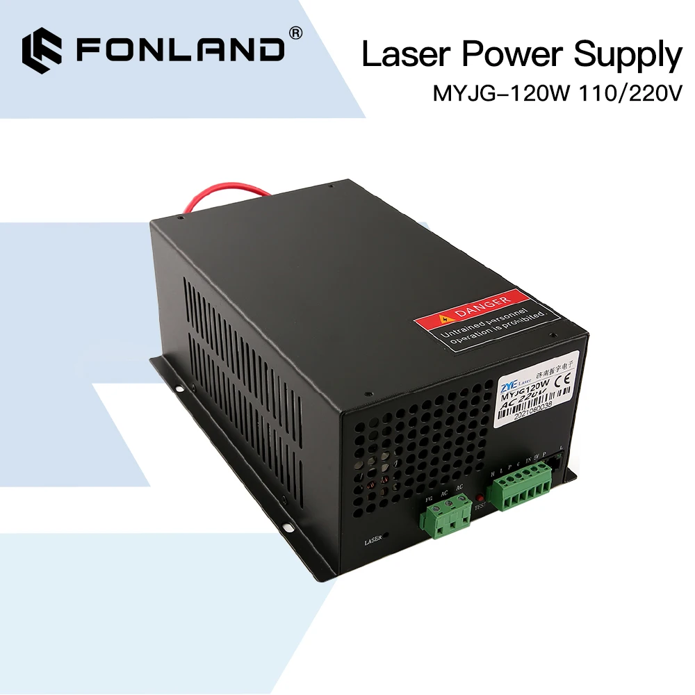 MYJG 120W Laser Power Supply Source Replacement 110/220V for Reci W4 T4 EFR CO2 Laser Tube Cutting Machine