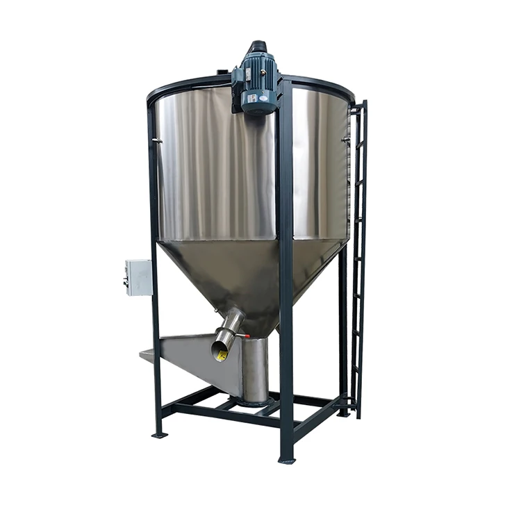 High-Performance Full Stainless Steel Vertical Blender Plastic Granules Mixer Commercial High Speed