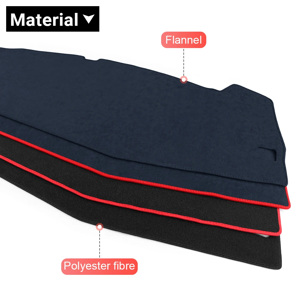 For Geely Coolray Cool 2022 2023 2024 Car Dashboard Cover Avoid Light Pad Sun Shade Anti-UV Carpets Case Non-Slip Protect Mat